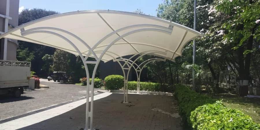 housing society parking shed Pune